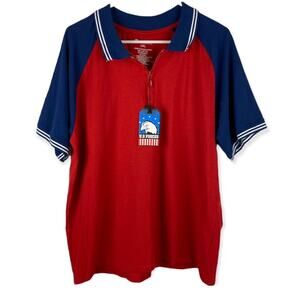 NWT U.S. Forces brand 1/4 zip polo size 2XL